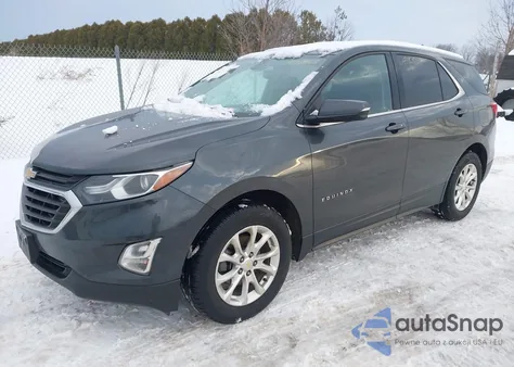 2019 Chevrolet Equinox Lt из США, поврежденный, VIN 2GNAXUEV0K6237066